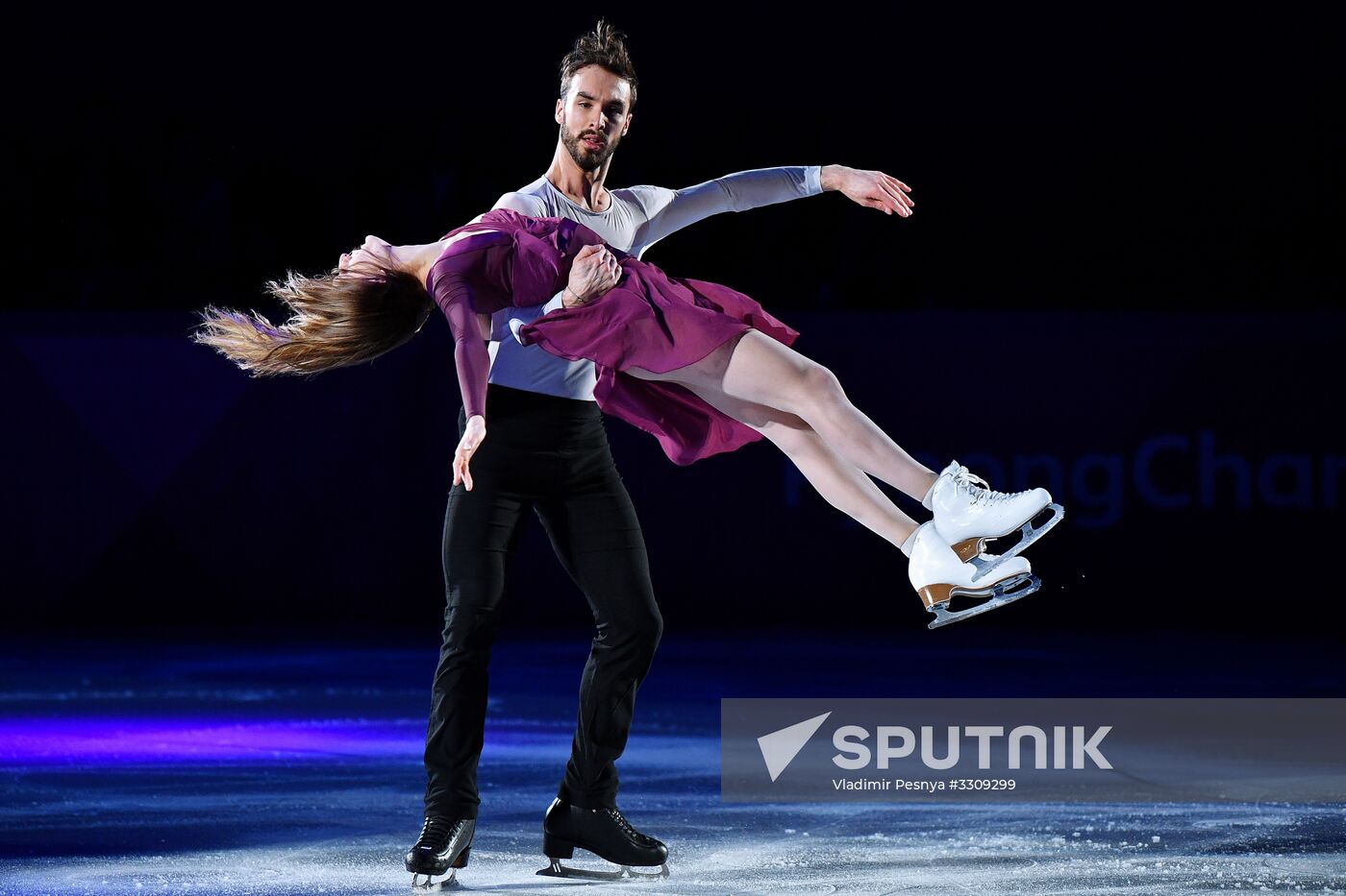 2018 Winter Olympics. Figure skating. Exhibition gala