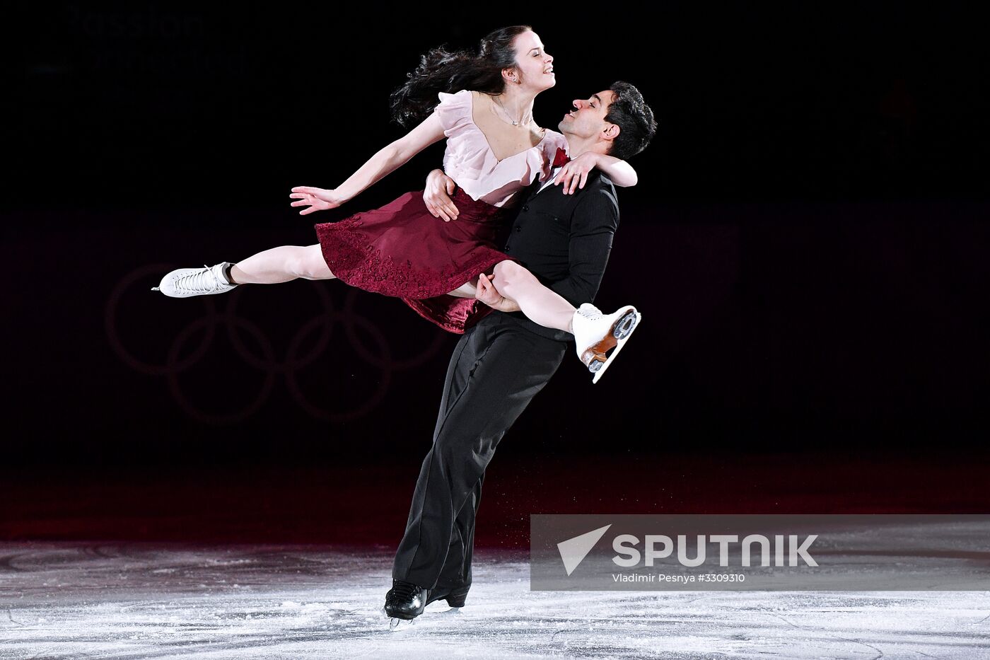 2018 Winter Olympics. Figure skating. Exhibition gala