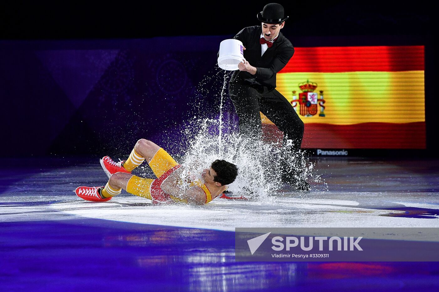 2018 Winter Olympics. Figure skating. Exhibition gala