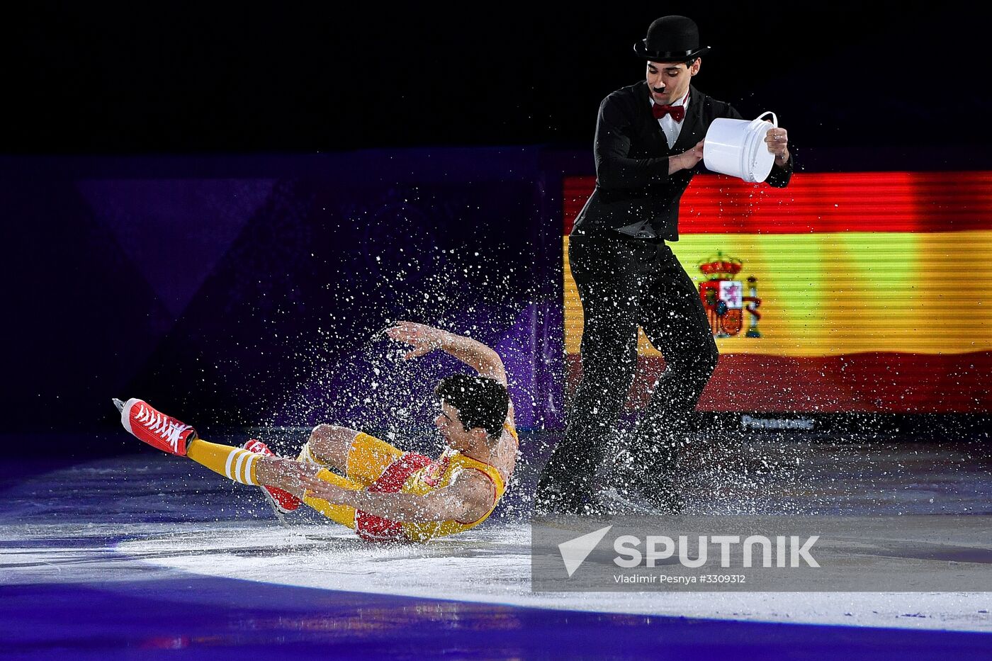 2018 Winter Olympics. Figure skating. Exhibition gala