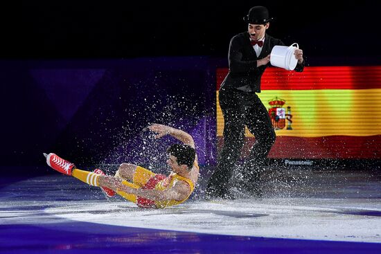 2018 Winter Olympics. Figure skating. Exhibition gala