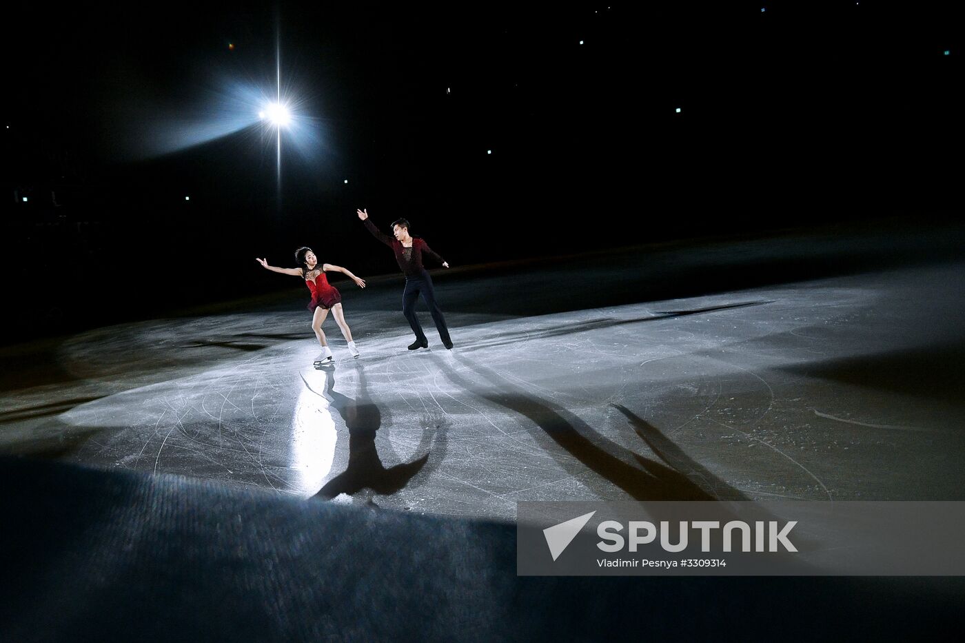 2018 Winter Olympics. Figure skating. Exhibition gala