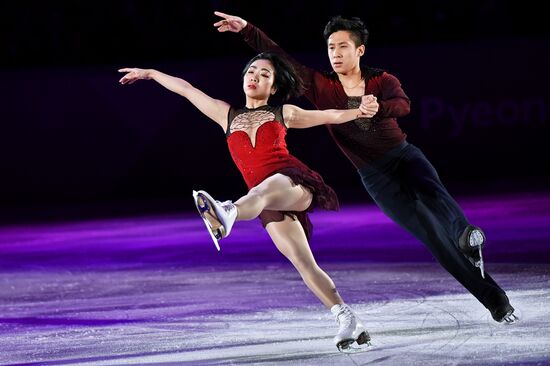 2018 Winter Olympics. Figure skating. Exhibition gala