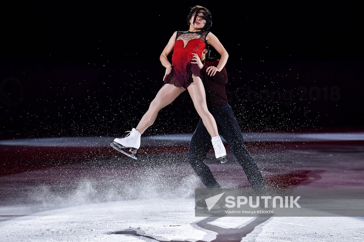 2018 Winter Olympics. Figure skating. Exhibition gala