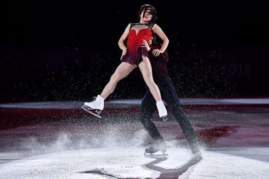 2018 Winter Olympics. Figure skating. Exhibition gala