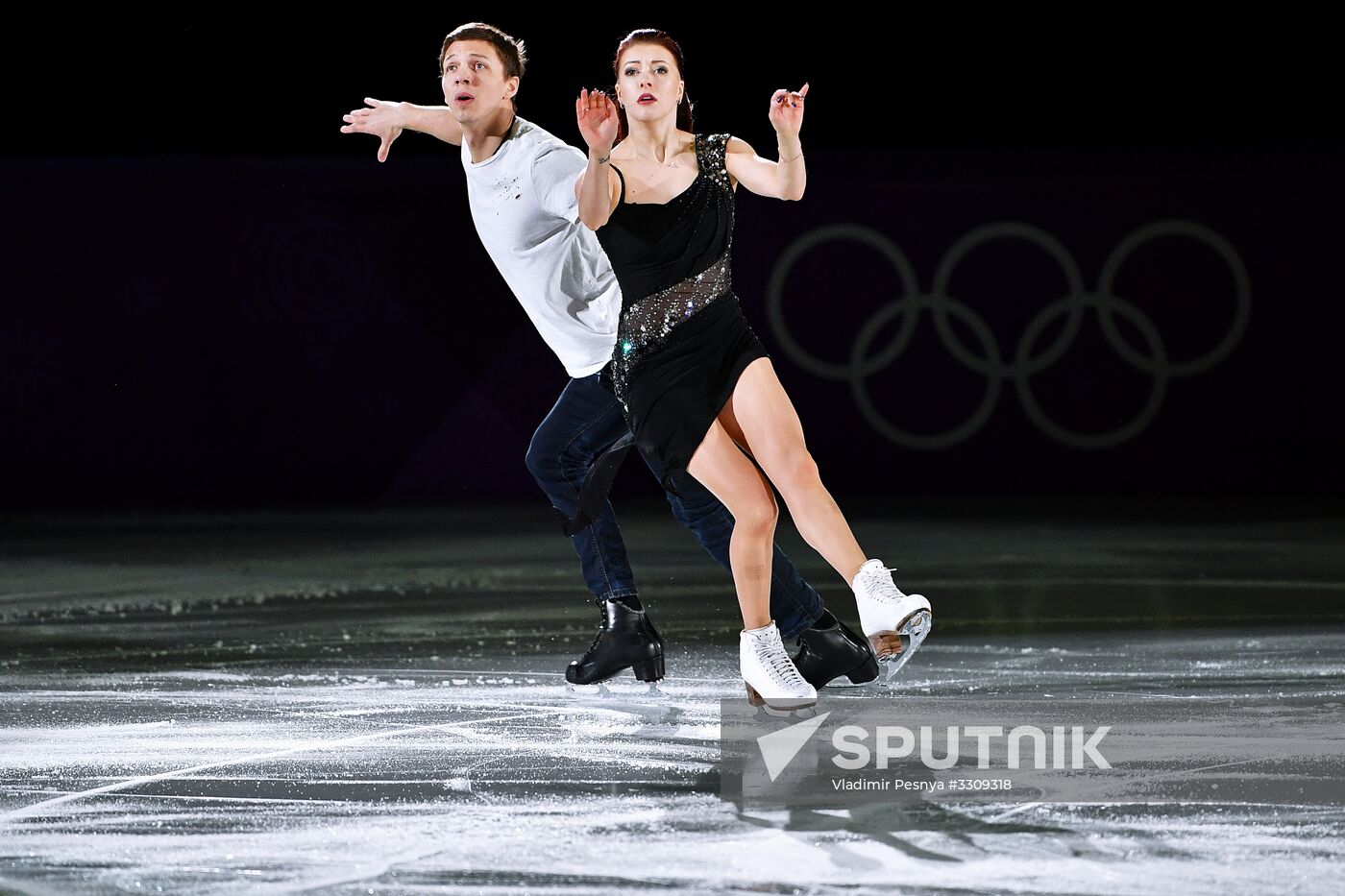 2018 Winter Olympics. Figure skating. Exhibition gala