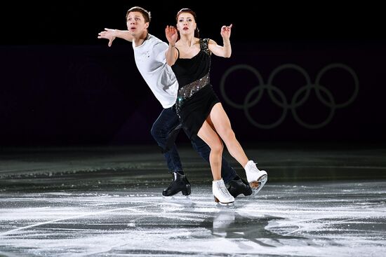 2018 Winter Olympics. Figure skating. Exhibition gala