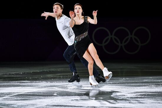 2018 Winter Olympics. Figure skating. Exhibition gala