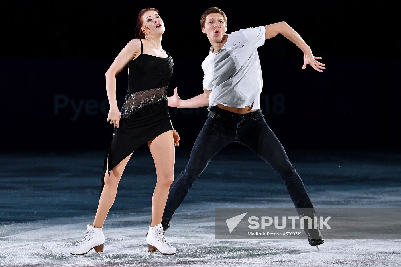 2018 Winter Olympics. Figure skating. Exhibition gala