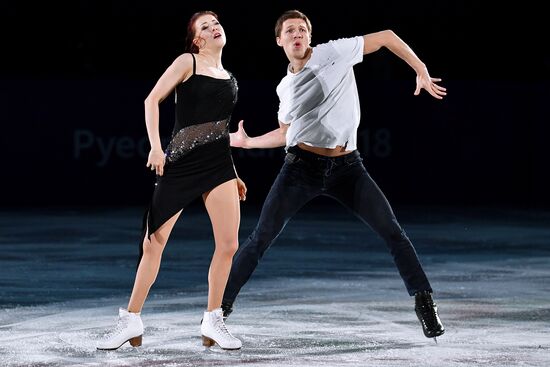 2018 Winter Olympics. Figure skating. Exhibition gala