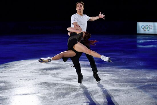 2018 Winter Olympics. Figure skating. Exhibition gala