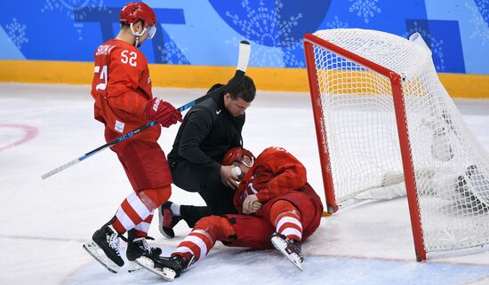 2018 Winter Olympics. Ice hockey. Men. Final