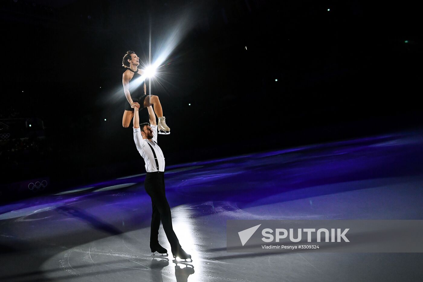 2018 Winter Olympics. Figure skating. Exhibition gala