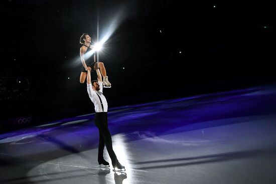2018 Winter Olympics. Figure skating. Exhibition gala