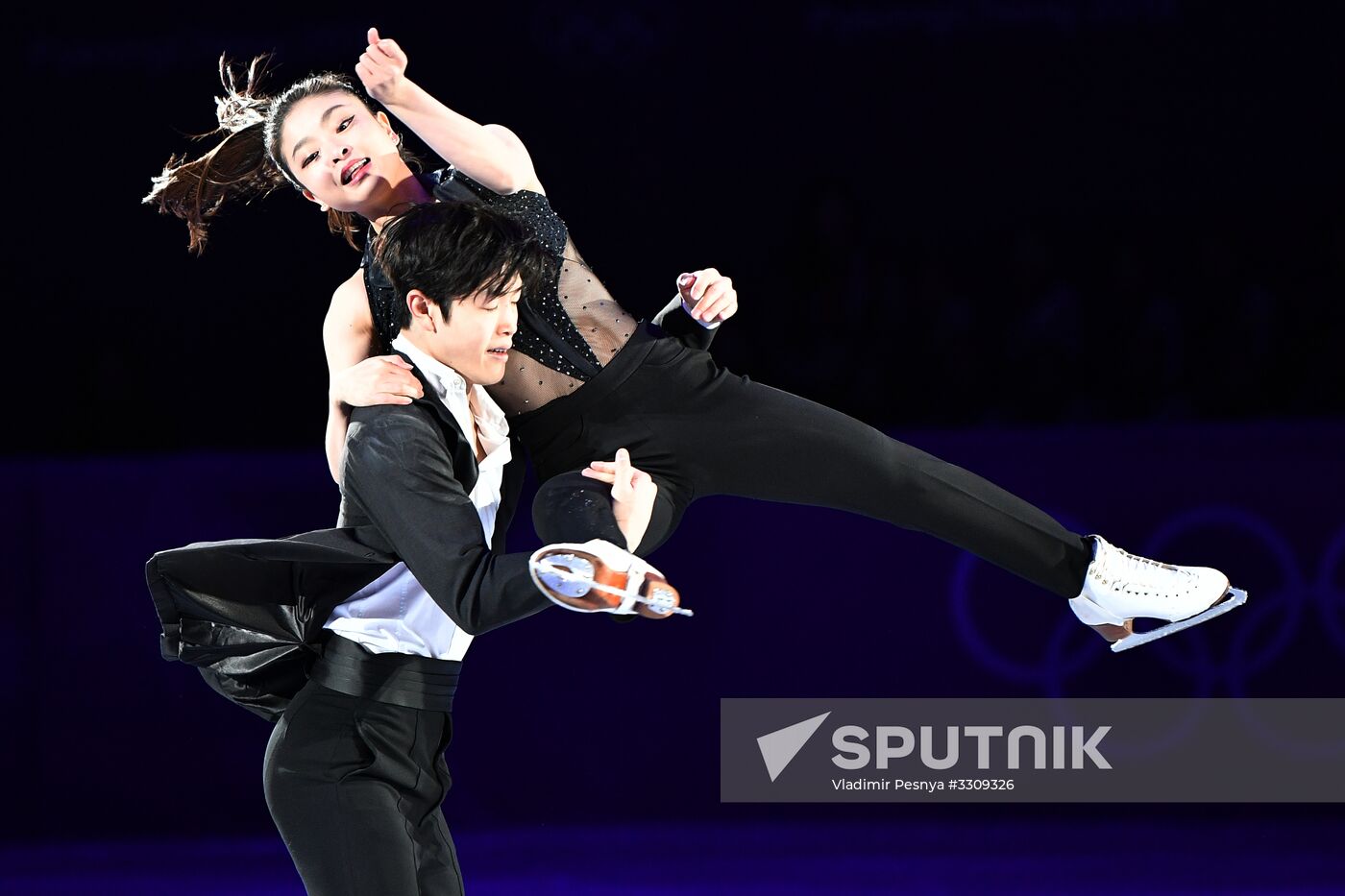 2018 Winter Olympics. Figure skating. Exhibition gala