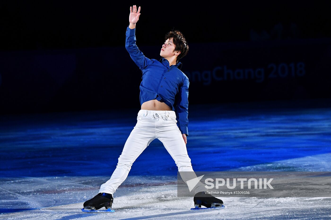 2018 Winter Olympics. Figure skating. Exhibition gala