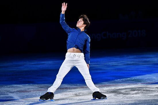 2018 Winter Olympics. Figure skating. Exhibition gala