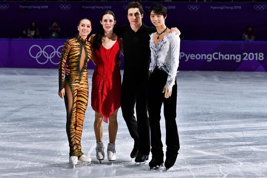 2018 Winter Olympics. Figure skating. Exhibition gala