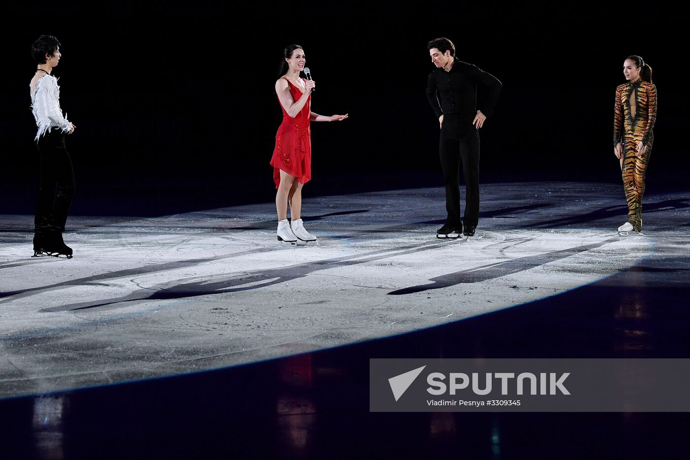 2018 Winter Olympics. Figure skating. Exhibition gala