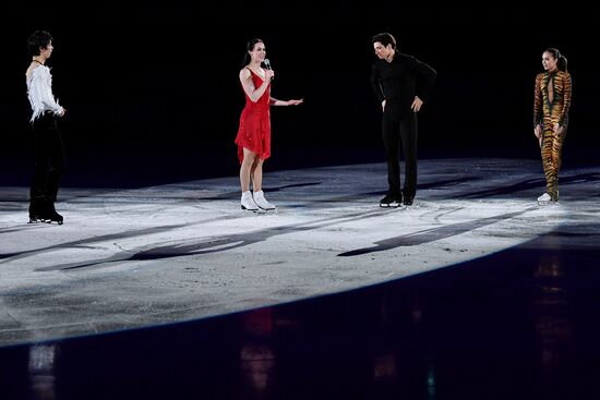 2018 Winter Olympics. Figure skating. Exhibition gala
