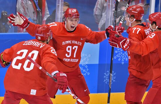 2018 Winter Olympics. Ice hockey. Men. Final