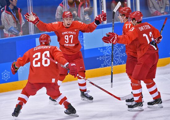 2018 Winter Olympics. Ice hockey. Men. Final