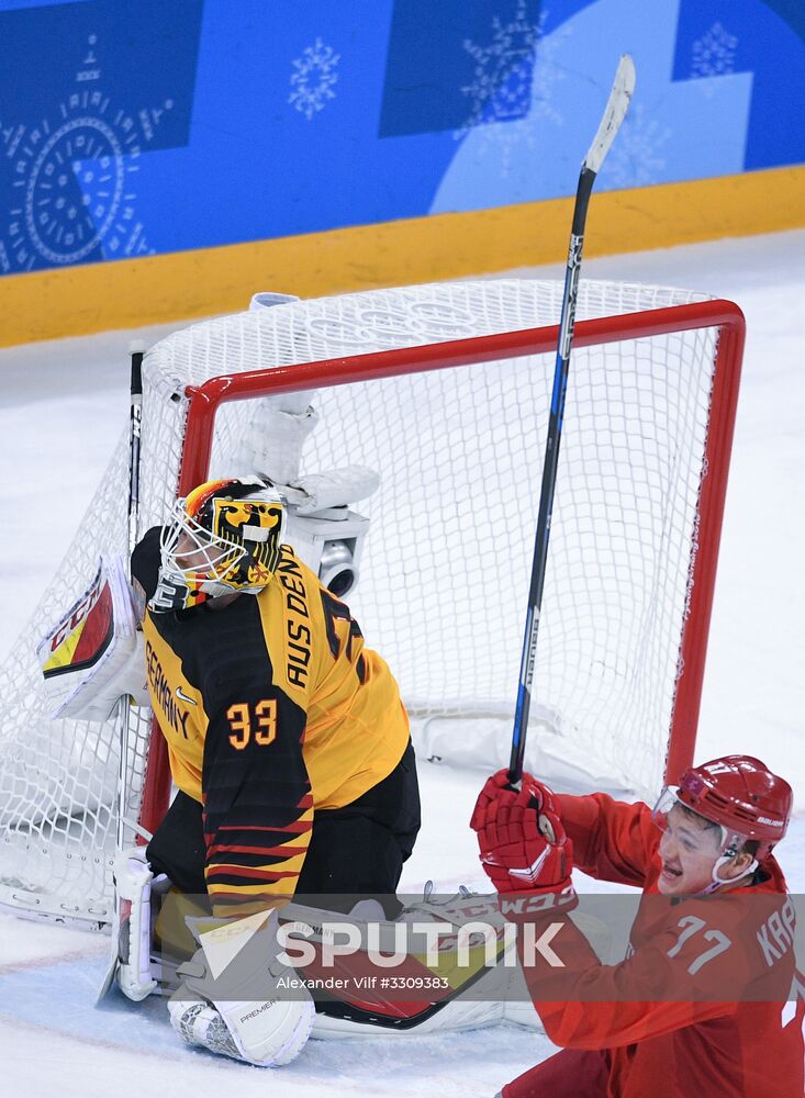 2018 Winter Olympics. Hockey. Men. Final