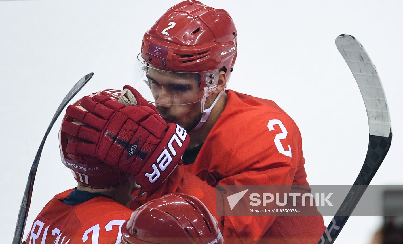 2018 Winter Olympics. Ice hockey. Men. Final