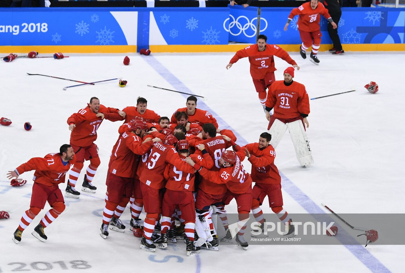2018 Winter Olympics. Ice hockey. Men. Final