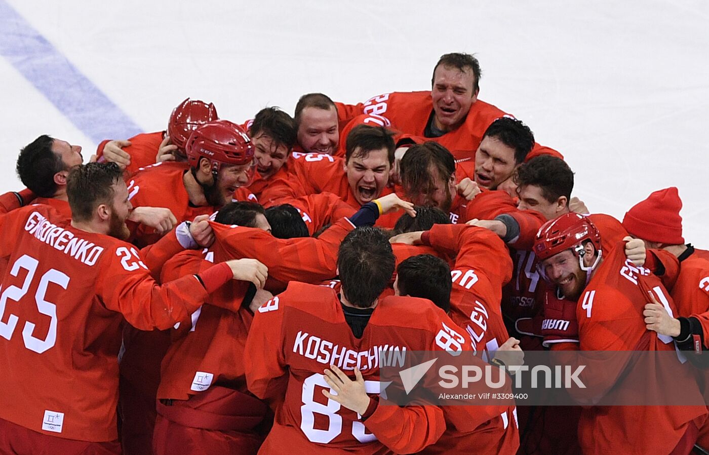 2018 Winter Olympics. Ice hockey. Men. Final