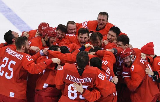 2018 Winter Olympics. Ice hockey. Men. Final