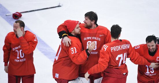 2018 Winter Olympics. Ice hockey. Men. Final