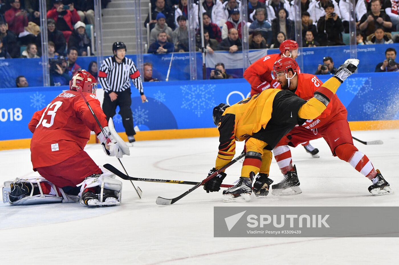 2018 Winter Olympics. Ice hockey. Men. Final