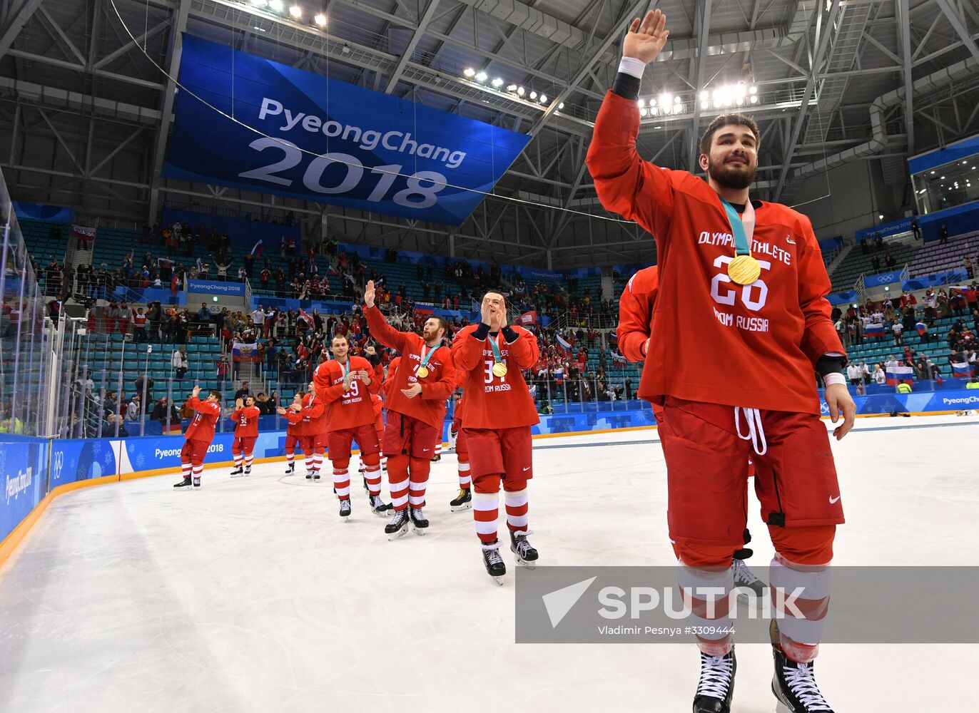 2018 Winter Olympics. Ice hockey. Men. Final