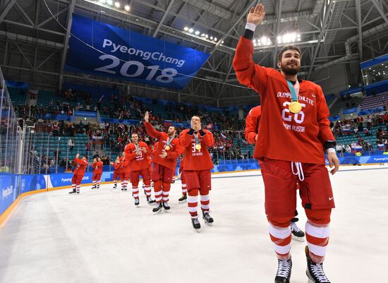 2018 Winter Olympics. Ice hockey. Men. Final