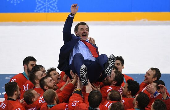 2018 Winter Olympics. Ice hockey. Men. Final