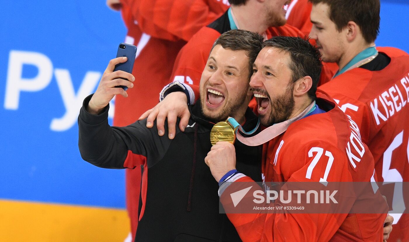 2018 Winter Olympics. Ice hockey. Men. Final