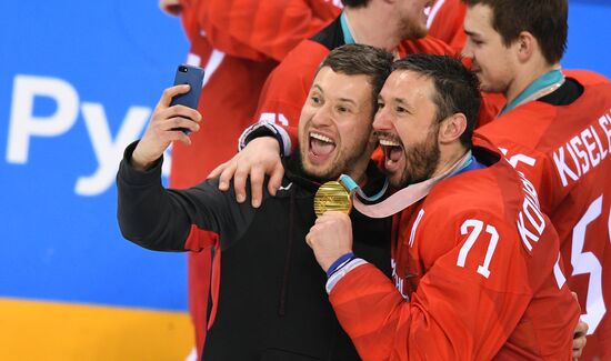 2018 Winter Olympics. Ice hockey. Men. Final