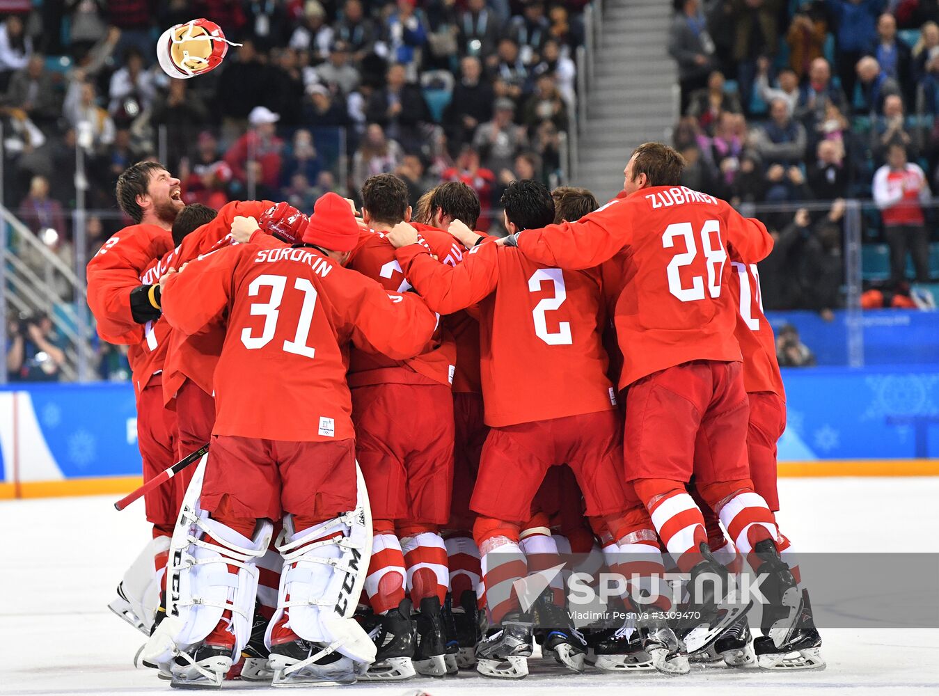 2018 Winter Olympics. Ice hockey. Men. Final