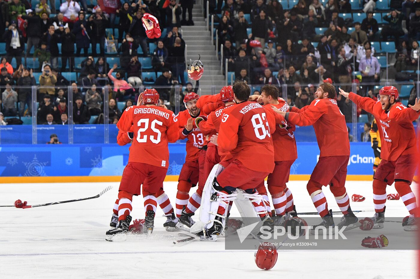 2018 Winter Olympics. Ice hockey. Men. Final