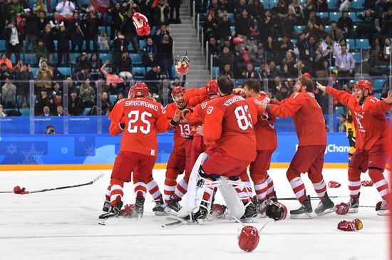 2018 Winter Olympics. Ice hockey. Men. Final