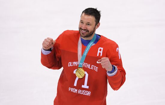 2018 Winter Olympics. Ice hockey. Men. Final