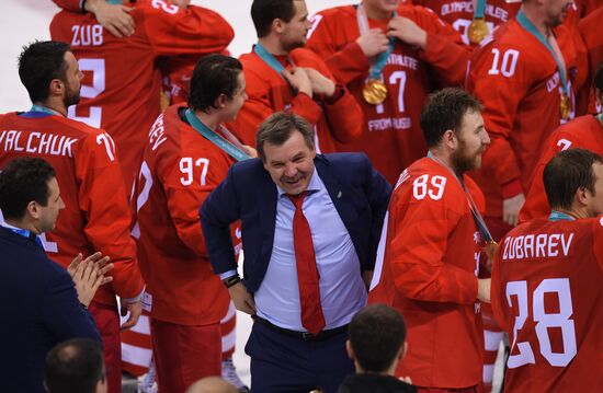 2018 Winter Olympics. Hockey. Men. Final