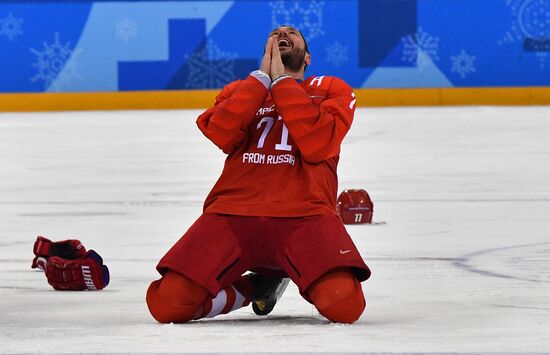 2018 Winter Olympics. Ice hockey. Men. Final