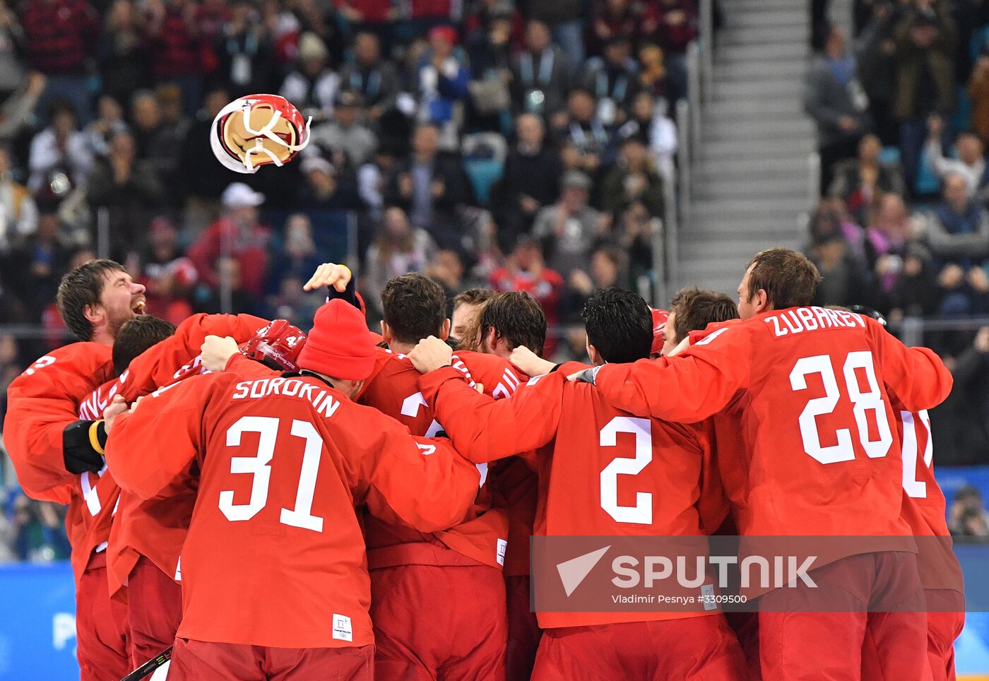 2018 Winter Olympics. Ice hockey. Men. Final