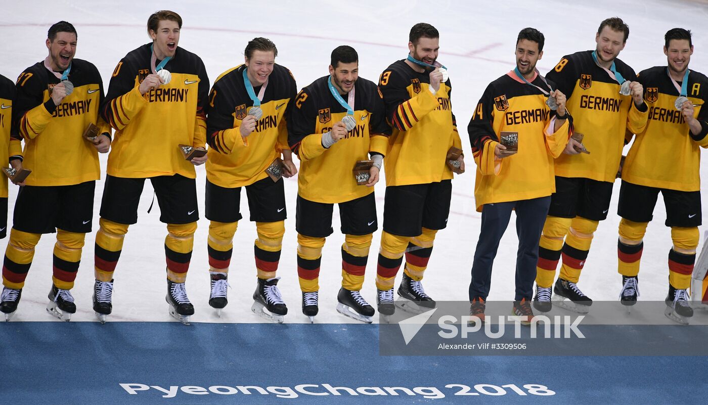 2018 Winter Olympics. Ice hockey. Men. Final