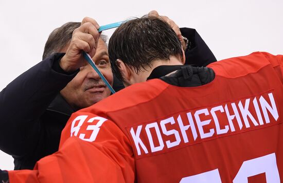 2018 Winter Olympics. Ice hockey. Men. Final