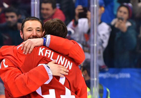 2018 Winter Olympics. Ice hockey. Men. Final