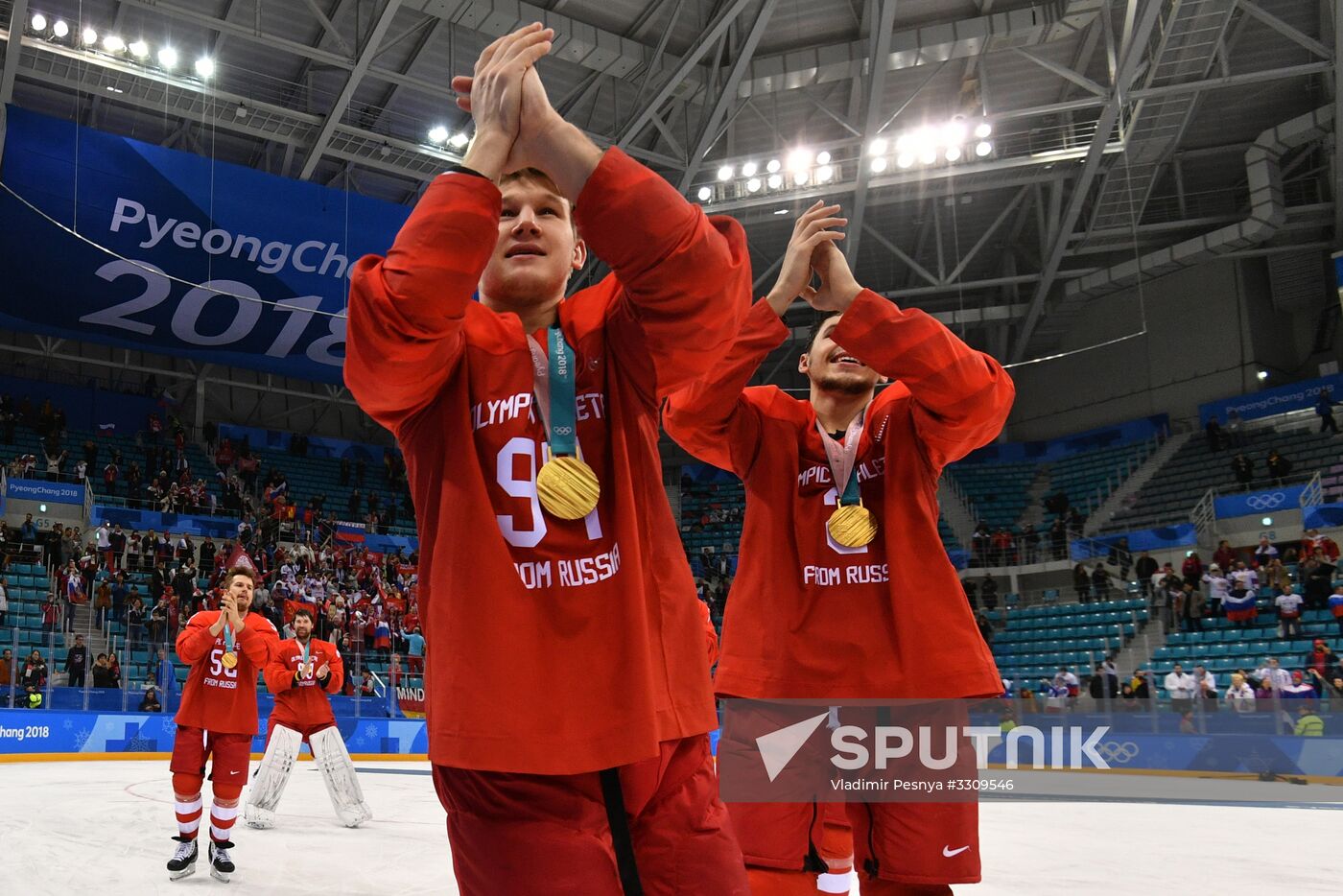 2018 Winter Olympics. Ice hockey. Men. Final