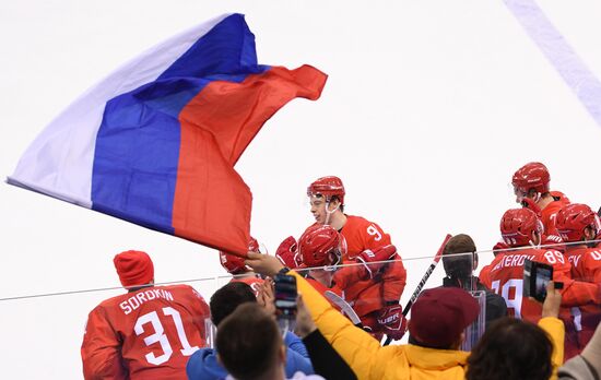 2018 Winter Olympics. Ice hockey. Men. Final